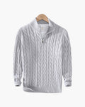 RENVO Half-Zip Sweater