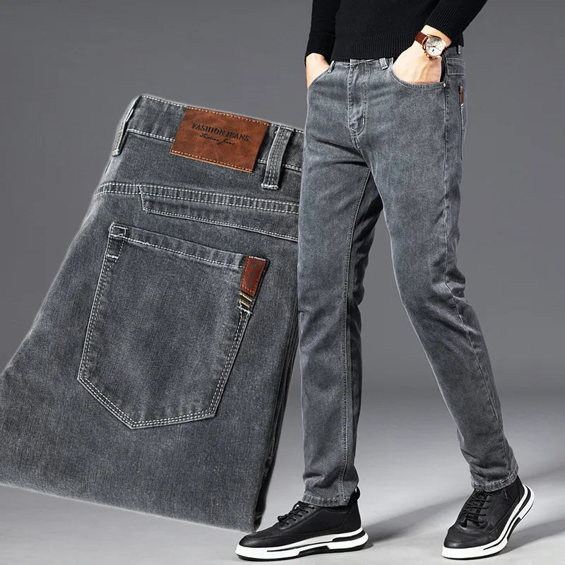 RENVO Classic Straight Denim