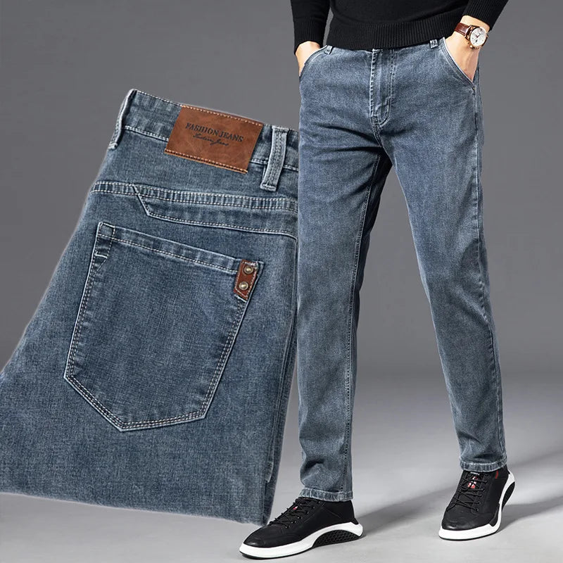 RENVO Classic Straight Denim