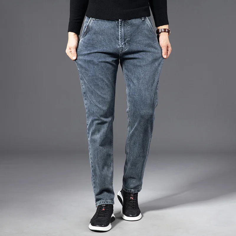 RENVO Classic Straight Denim
