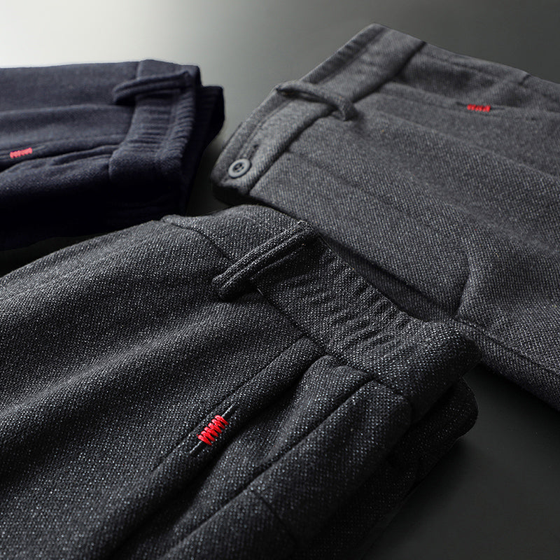 RENVO Slim Tapered Trousers