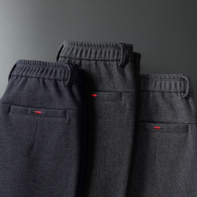 RENVO Slim Tapered Trousers