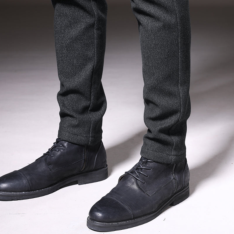 RENVO Slim Tapered Trousers