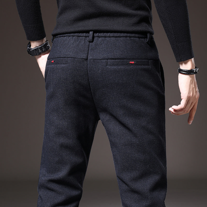 RENVO Slim Tapered Trousers