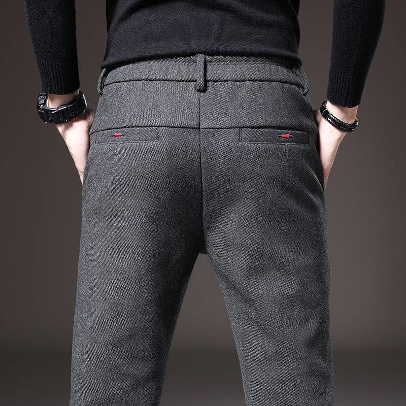 RENVO Slim Tapered Trousers