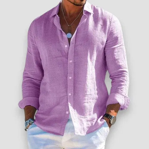 RENVO Lightweight Linen Shirt