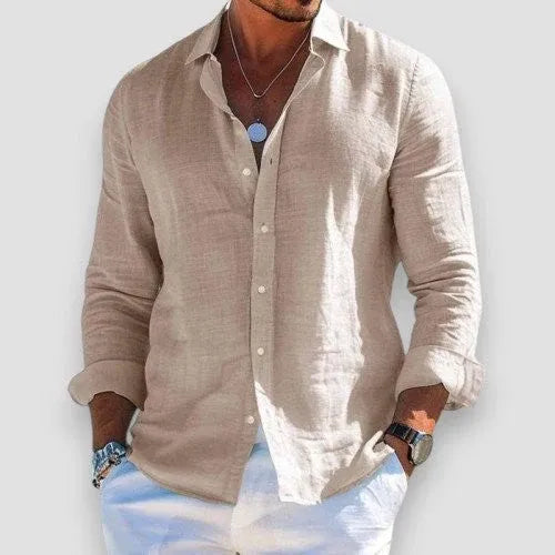 RENVO Lightweight Linen Shirt