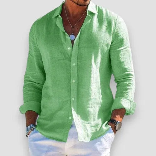 RENVO Lightweight Linen Shirt